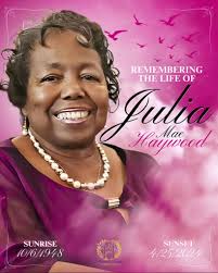 Julia Mae (Carr) Hayward Obituary April 25, 2024