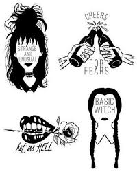 Dyi Shirts Spooky Tattoos Halloween Tattoos Tim Burton Tattoo