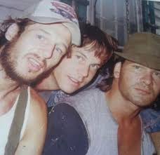 Liam Neeson, Bill Paxton and Patrick Swayze in “Next of Kin” (1989).