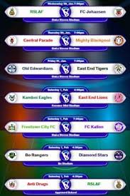 The fixture list for the entire season has been revealed, with the reds starting their campaign at home against crystal palace. Sierra Leone Premier League Up Coming Fixtures Sierra Leone Football Com
