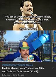 Intervew with freddie mercuri | 1985. You Can Do Whatever You Like With My Image My Music Remixdtare Justinevermakelme Me Freddiemercury Meme