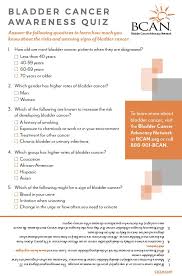 Bladder cancer is a where a growth of abnormal tissue, known as a tumour, develops in the bladder lining. Share The Bladder Cancer Awareness Quiz Bladder Cancer Advocacy Network