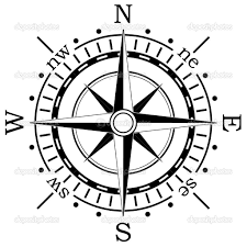 Black And White Compass Logo Vector Black Compass Compass Tattoo Compass Compass Rose Art