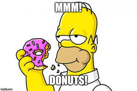 The story starts on a catwalk. Homer Simpson Donut Imgflip