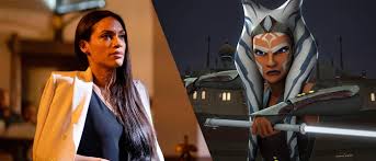 © lucasfilm ahsoka tano is all but confirmed to appear in 'the mandalorian' season 2 played by rosario dawson. Exclusive Rosario Dawson S Ahsoka Mandalorian Casting Film