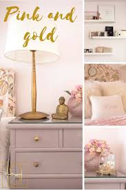Nothing Says Girly Luxe Like Pink And Gold Accessories Kid Room Decor Gold Bedroom House Styles