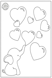 We have some diy valentines perfect for kids! Adorable Preschool Valentine Coloring Pages