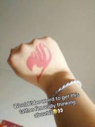 Fairy Tail Tattoo Lucy