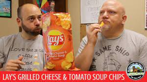 Free stock is waiting for you! New Lay S Grilled Cheese And Tomato Soup Chip Review First Taste Test Youtube
