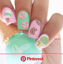 This distinguishes this spring from other seasons. Sugar Addict With Images Cute Nail Art Spring Nail Art Neon Nails Clara Beauty My