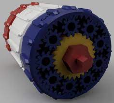 High Torque 160 1 Compound Planetary Gearbox By Gear Down For What Thingiverse Useful 3d Prints 3d Printing 3d Printer