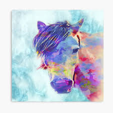 I think we all have our stories. Horse Lover Art Graphic Art Watercolor Abstract Horses Home Decor Apparel Gifts Poster By Tamdevo1 Redbubble