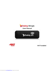 Dialog internet/mms 4g lte apn settings for android. Dialog 4g Wingle Manuals Manualslib