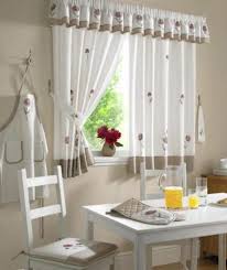Pasa las cortinas a través del dobladillo más grande en la zona superior, dejando la porción de 2.54 cm cosida para formar un volante en la zona de arriba. Como Hacer Cortinas Para Cocina Decoracion De Cocinas
