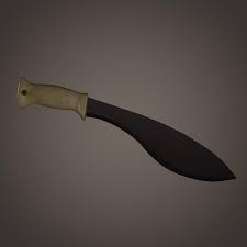 Gurkha Knife 3d Model Ad Gurkha Knife Model 3d Model Knife Model