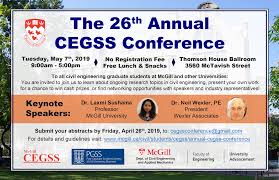 We've been helping dentists and specialists. Annual Cegss Conference Civil Engineering Mcgill University