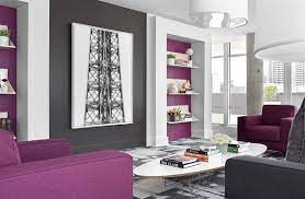 Decorating With Purple Purple Rooms Designs Gray Living Room Design Living Room Design Modern Modern Living Room Interior