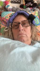 Is it hard to stay awake with your mom at home?