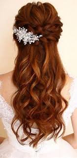 Hochzeitsfrisur Halboffen Braut Frisur Halboffen Bride Damen Haare Hochzeitsfrisuren Frisuren Halboffen Frisur Hochzeit
