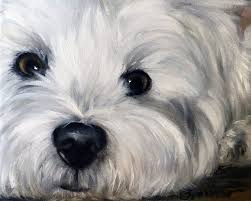 print westie west highland terrier dog art oil painting dog etsy pet portraits west highland terrier dog art