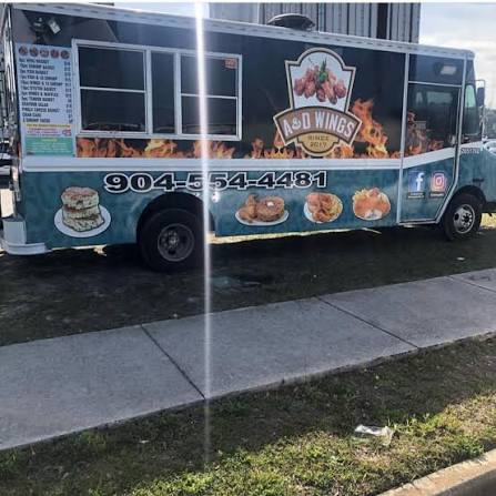 A & D Wings Food Truck — Chicken wings restaurant food truck in Jacksonville, Florida
