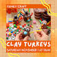Family Craft: Air Dry Clay Turkeys event image