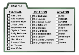 The service was prompt, friendly and attentive. Clued In Murder Mystery Scavenger Hunt Printable Party Game Inspired By Clue