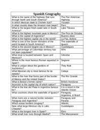 Whether you have a science buff or a harry potter fanatic, look no further than this list of trivia questions and answers for kids of all ages that will be fun for little minds to ponder. Over 100 Trivia Questions Of Spanish Geography How To Speak Spanish Learning Spanish Spanish