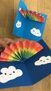 Or, apply the same technique to greeting cards for special occasions on the 364 days of the year that aren't february 14. How To Make An Easy Pop Up Rainbow Card Red Ted Art Kids Crafts Birthday Fm Quotes Discover The Best Daily Quotes Wishes Cards
