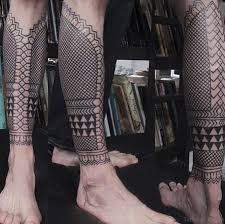 Geometric tattoo by noam yona #noamyona #geometrictattoos #geometric #sacredgeometry #sacredgeometrytattoo #pattern #line #linework #shapes #ornamental #dotwork #ladyhead #maze. 50 Brilliant Geometric Tattoos On Leg