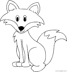 Top 25 free printable fox coloring pages online. Cute Fox Coloring Pages Coloringall