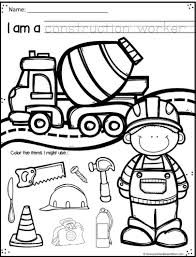 Community Helper Construction Worker Worksheet In 2020 Community Helpers Preschool Activities Community Helpers Worksheets Community Helpers Math