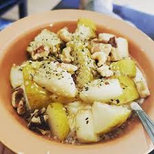 Snack Pretty Pear Parfait Greekyogurt Agavesyrup Hempseeds Hempfood Eatmorehemp Hippie Hippies Instafood In Potato Skins Healthy Appetizers Food