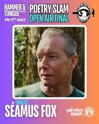 Our fourth finalist: SÉAMUS FOX 🥇 Séamus smashed the December Hammer &  Tongue Poetry Slam at The Seahorse (winning joint first place with Ryan  Burle), and then treated us to legendary set