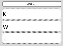 Kwl Chart Template Word