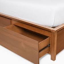 Best platform bed with storage queen size one and only omahhome.com. Ansel Side Storage Bed
