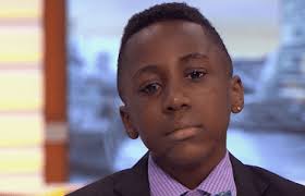 Boy reduced to tears