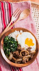 Filipino Inspired Bistek Bowl Recipe Recipes Food Bistek Recipe