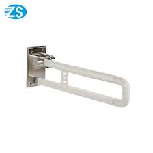The swing away grab bar swings outward when in use and can be tucked back securely against the. China Safety Disabled Toilet Bathtub Bathroom Decorative Grab Bar China Non Slip Handrail Grab Bar