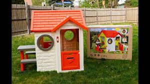 Smoby spielhaus mit sommerküche günstig bei babywalz kaufen große auswahl höchste markenqualität schnell bestellen & freuen. Spielhaus Von Smoby Mit Gartenbanken Test Review Youtube