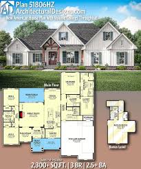 Plan 51806hz New American House Plan With Volume Ceilings Throughout House Plans Farmhouse New House Plans Craftsman House Plans