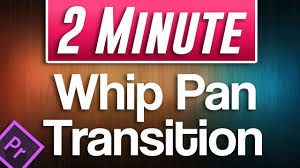 Easy Whip Pan Transition With Blur In Premiere Pro 2019 Youtube