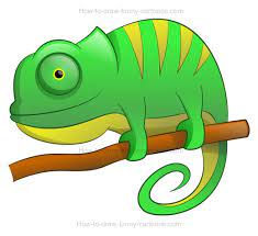 Here are the step by step instructions on how to sketch this chameleon in 9 steps. How To Draw A Cartoon Chameleon That Looks Adorable
