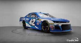 Get 1% cash back rewards on eligible purchases and double cash back rewards at the nascar shop, terms apply. 2018 Kyle Larson Paint Scheme Credit One Bank Racing News