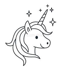 Salah satu contohnya seperti gambar diatas, unicorn terlihat seperti sedang menaiki awan dan melintasi pelangi di belakangnya. Gambar Unicorn Simple Via Blogger Bit Ly 2dscugp Flickr