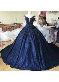 Discount Cute Blue Wedding Dress Lace Wedding Dress Ball Gown Wedding Dress V Neck Wedding Dress Ball Gown Dresses Ball Gowns Wedding Gowns