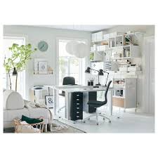 Skarsta Desk Sit Stand White Ikea Home Office Design Ikea Home Office Ikea Home