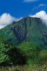 Martinique Le Precheur View Of Mt Pelee Volcano Just Climbed It On Vacation And We Were Above The Clouds That Day 12 13 Martinique Island Pelee Martinique