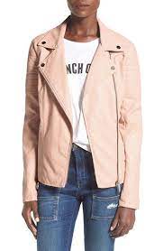 Blanknyc Faux Leather Quilted Sleeve Moto Jacket Nordstrom Quilted Sleeves Long Sleeves Jacket Vegan Leather Moto Jacket