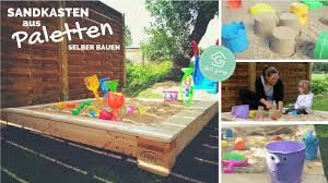 Sandkasten Aus Paletten Selber Bauen Sandkiste Aus Europaletten Pale Diy Baby Stuff Diy Pallet Garden